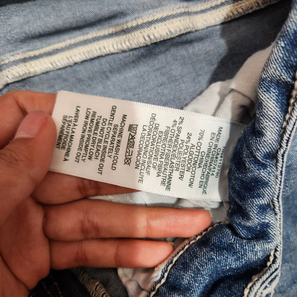 True Religion Women's Blue Denim Shorts - Picture 7 of 8